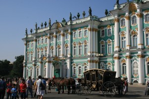 Winter palace, main part of the Hermitaage