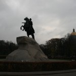 bronze horseman monument